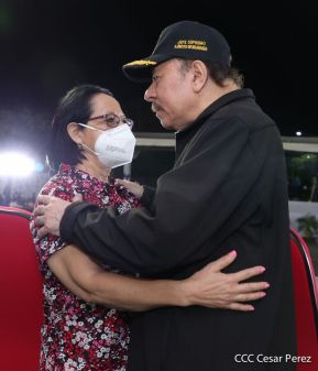Desfile Militar “Pueblo Ejército” en saludo al 43 aniversario de fundación del Ejército de Nicaragua
