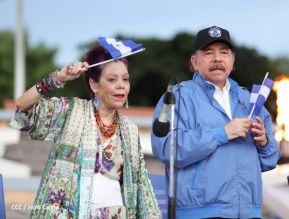 Acto de Recibimiento de la Antorcha de la Libertad y la Hermandad Centroamericana