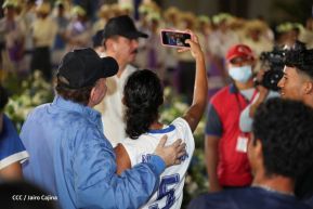 Acto de Recibimiento de la Antorcha de la Libertad y la Hermandad Centroamericana