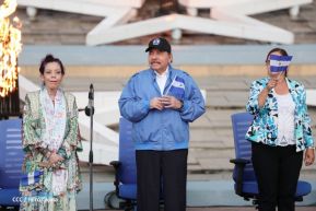 Acto de Recibimiento de la Antorcha de la Libertad y la Hermandad Centroamericana