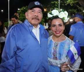 Acto de Recibimiento de la Antorcha de la Libertad y la Hermandad Centroamericana