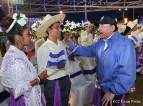 Acto de Recibimiento de la Antorcha de la Libertad y la Hermandad Centroamericana