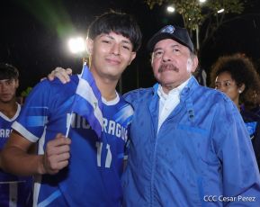 Acto de Recibimiento de la Antorcha de la Libertad y la Hermandad Centroamericana