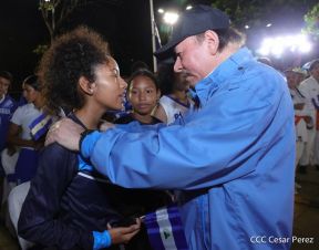 Acto de Recibimiento de la Antorcha de la Libertad y la Hermandad Centroamericana