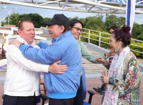 Acto de Recibimiento de la Antorcha de la Libertad y la Hermandad Centroamericana