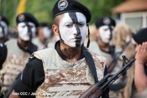 Desfile Policial "En Fuerzas de Victorias" desde la Avenida de Bolívar a Chávez