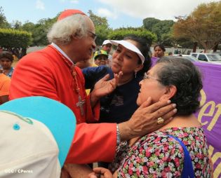 Carretas peregrinas llegan a Popoyuapa en un ambiente de fe y devoción