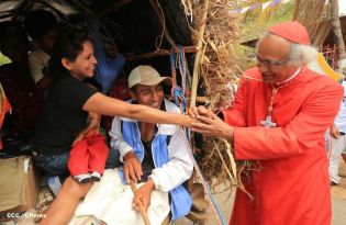 Carretas peregrinas llegan a Popoyuapa en un ambiente de fe y devoción