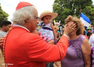Carretas peregrinas llegan a Popoyuapa en un ambiente de fe y devoción