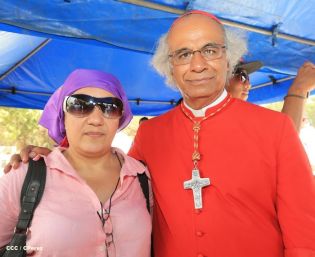 Carretas peregrinas llegan a Popoyuapa en un ambiente de fe y devoción