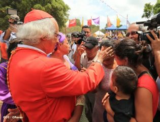 Carretas peregrinas llegan a Popoyuapa en un ambiente de fe y devoción