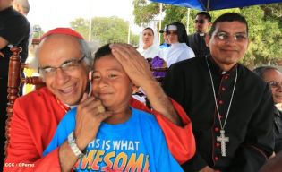 Carretas peregrinas llegan a Popoyuapa en un ambiente de fe y devoción