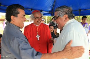 Carretas peregrinas llegan a Popoyuapa en un ambiente de fe y devoción