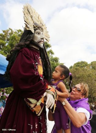 Carretas peregrinas llegan a Popoyuapa en un ambiente de fe y devoción