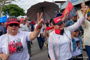 Conmemoración de los 45 años de la caída en combate del Comandante Pedro Aráuz Palacios