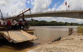 Inauguran el Puente Wawa