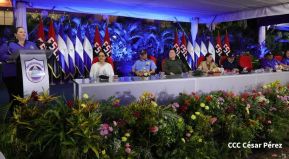Acto de conmemoración del 43 aniversario del Ministerio de Gobernación.