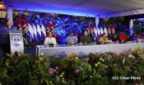 Acto de conmemoración del 43 aniversario del Ministerio de Gobernación.