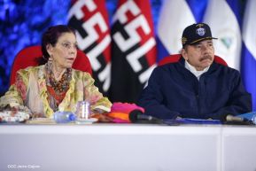 Acto de conmemoración del 43 aniversario del Ministerio de Gobernación.