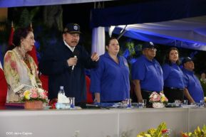 Acto de conmemoración del 43 aniversario del Ministerio de Gobernación.