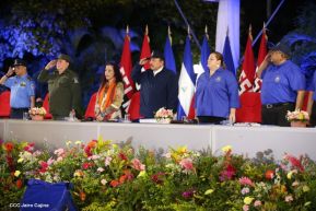 Acto de conmemoración del 43 aniversario del Ministerio de Gobernación.