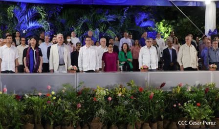 Acto de conmemoración del 43 aniversario del Ministerio de Gobernación.