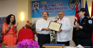 Presidente Daniel y Compañera Rosario clausuran XXIII Reunión de mandos de la Policía Nacional