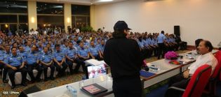 Presidente Daniel y Compañera Rosario clausuran XXIII Reunión de mandos de la Policía Nacional