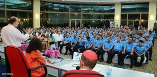 Presidente Daniel y Compañera Rosario clausuran XXIII Reunión de mandos de la Policía Nacional