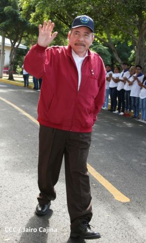 Presidente Daniel Ortega y Vicepresidenta Rosario Murillo votan en Elecciones Soberanas 2022