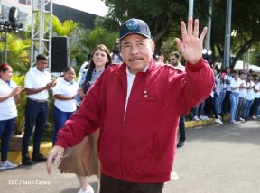 Presidente Daniel Ortega y Vicepresidenta Rosario Murillo votan en Elecciones Soberanas 2022