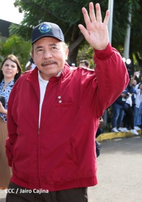 Presidente Daniel Ortega y Vicepresidenta Rosario Murillo votan en Elecciones Soberanas 2022