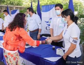 Presidente Daniel Ortega y Vicepresidenta Rosario Murillo votan en Elecciones Soberanas 2022