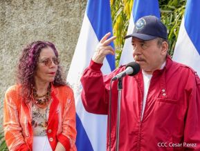 Presidente Daniel Ortega y Vicepresidenta Rosario Murillo votan en Elecciones Soberanas 2022