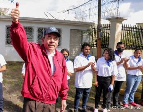 Presidente Daniel Ortega y Vicepresidenta Rosario Murillo votan en Elecciones Soberanas 2022