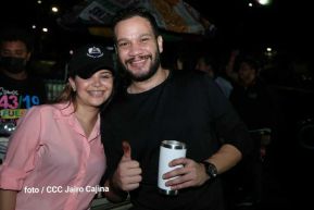 Fiesta de la Militancia Sandinista en la Plaza de Las Victorias