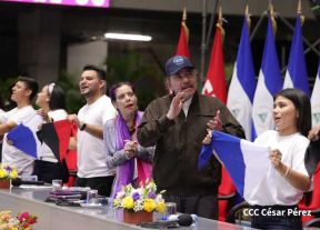 Clausura del Congreso de Juventud Sandinista 19 de Julio