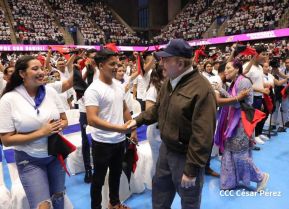 Clausura del Congreso de Juventud Sandinista 19 de Julio