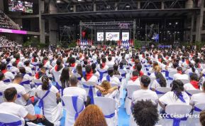 Clausura del Congreso de Juventud Sandinista 19 de Julio