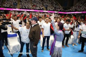 Clausura del Congreso de Juventud Sandinista 19 de Julio