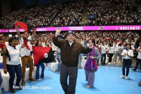 Clausura del Congreso de Juventud Sandinista 19 de Julio