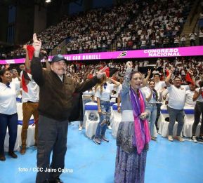 Clausura del Congreso de Juventud Sandinista 19 de Julio