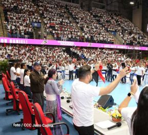 Clausura del Congreso de Juventud Sandinista 19 de Julio