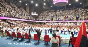 Clausura del Congreso de Juventud Sandinista 19 de Julio