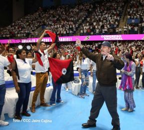 Clausura del Congreso de Juventud Sandinista 19 de Julio