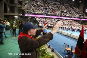 Clausura del Congreso de Juventud Sandinista 19 de Julio