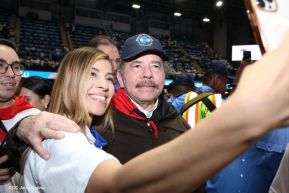 Clausura del Congreso de Juventud Sandinista 19 de Julio