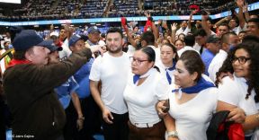Clausura del Congreso de Juventud Sandinista 19 de Julio