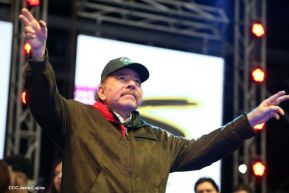 Clausura del Congreso de Juventud Sandinista 19 de Julio