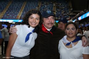 Clausura del Congreso de Juventud Sandinista 19 de Julio